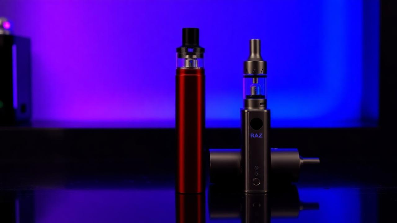 Geek Bar vs Raz disposable vape comparison